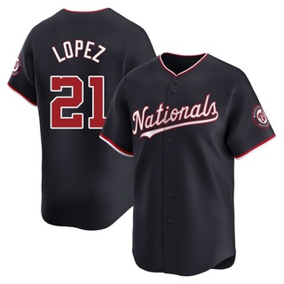 Limited Jorge Lopez Youth Washington Nationals Alternate Jersey - Navy